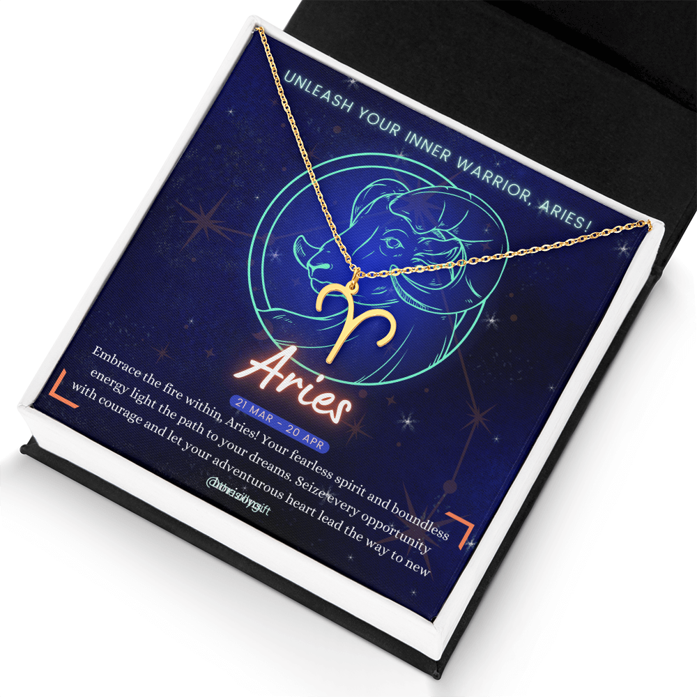 Aries Power Necklace: Ignite Your Spirit!