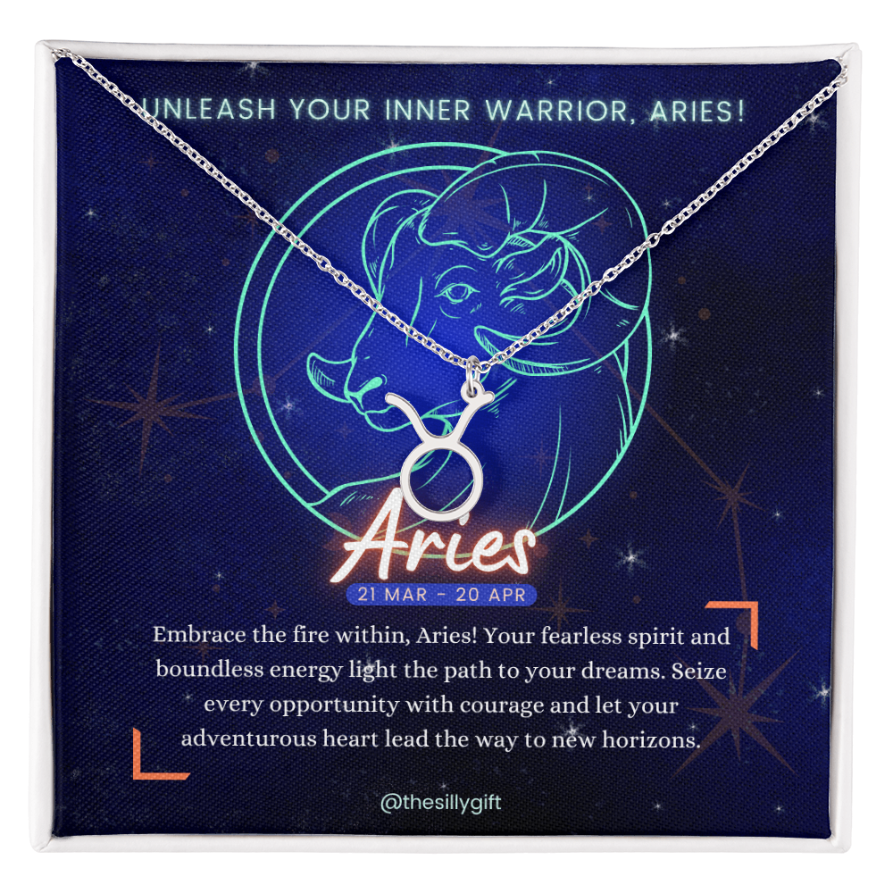 Aries Power Necklace: Ignite Your Spirit!