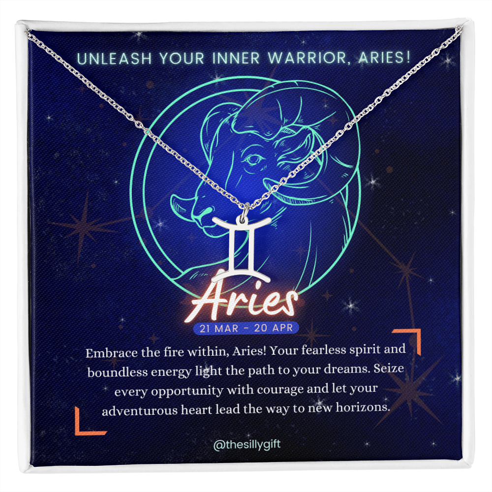 Aries Power Necklace: Ignite Your Spirit!