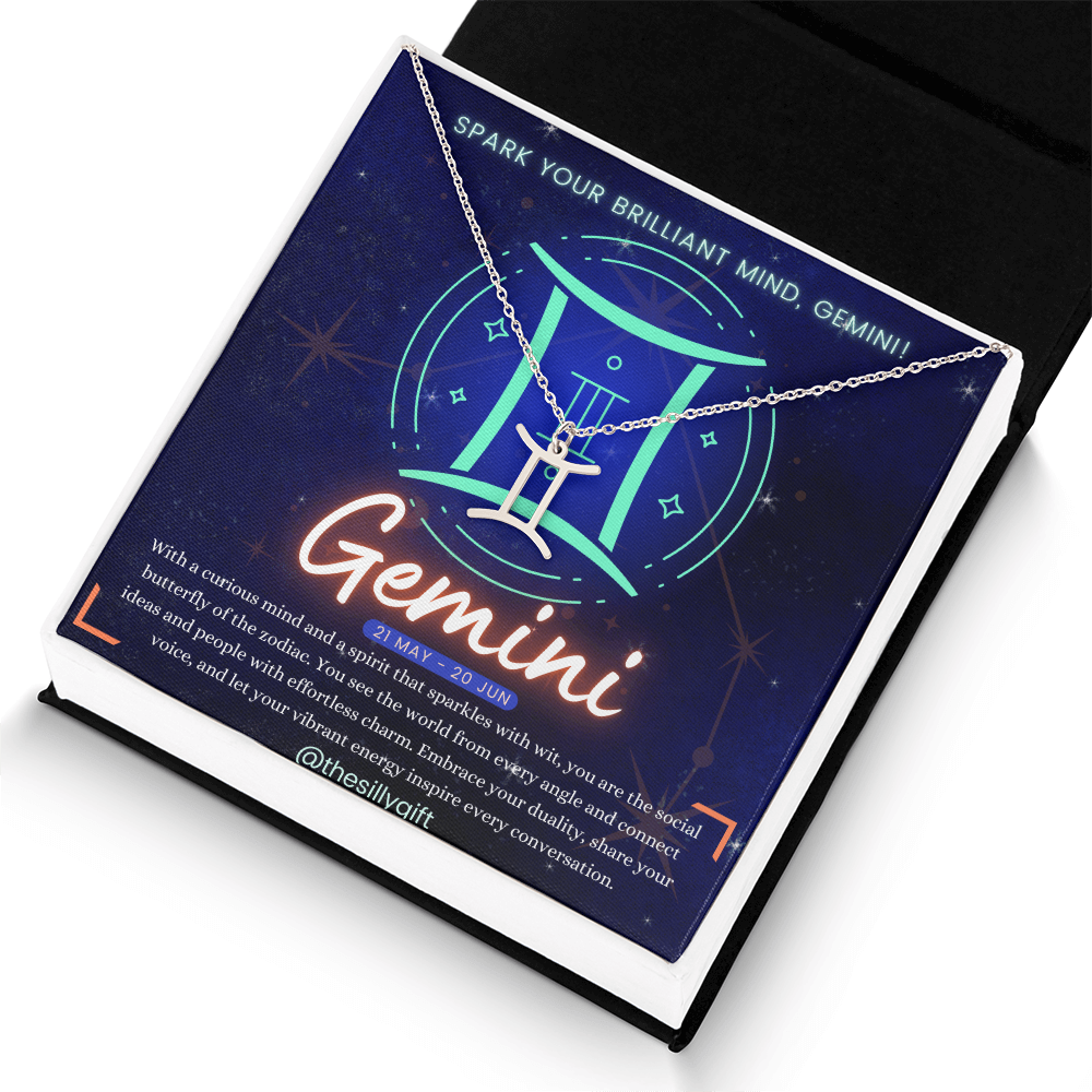 Gemini Power Necklace: Witty and Wise!