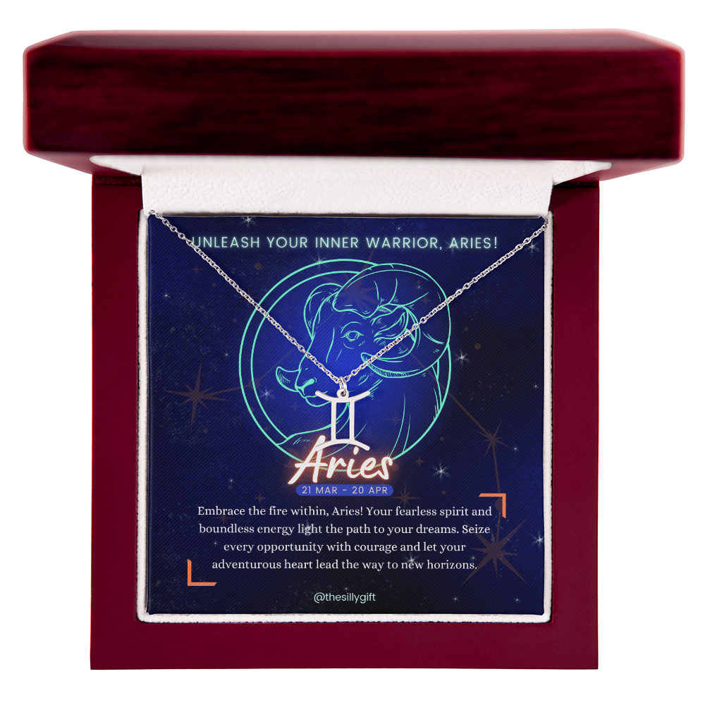 Aries Power Necklace: Ignite Your Spirit!