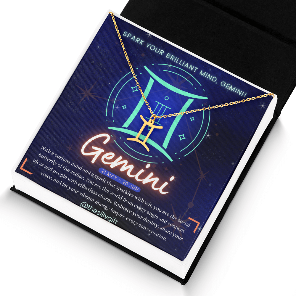 Gemini Power Necklace: Witty and Wise!