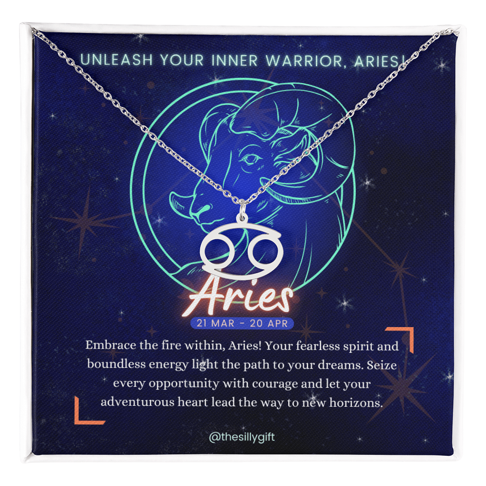 Aries Power Necklace: Ignite Your Spirit!