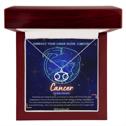 Cancer Power Necklace: Nurture and Protect!