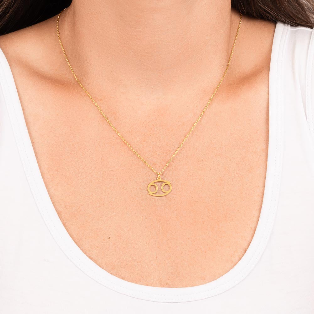 Cancer Power Necklace: Nurture and Protect!