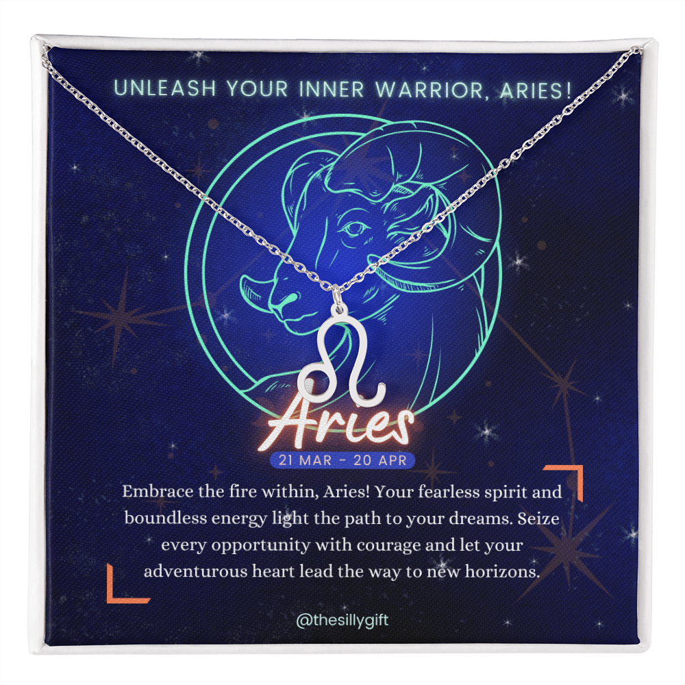 Aries Power Necklace: Ignite Your Spirit!