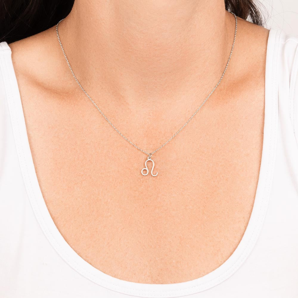 Leo Power Necklace: Reign with Radiance!