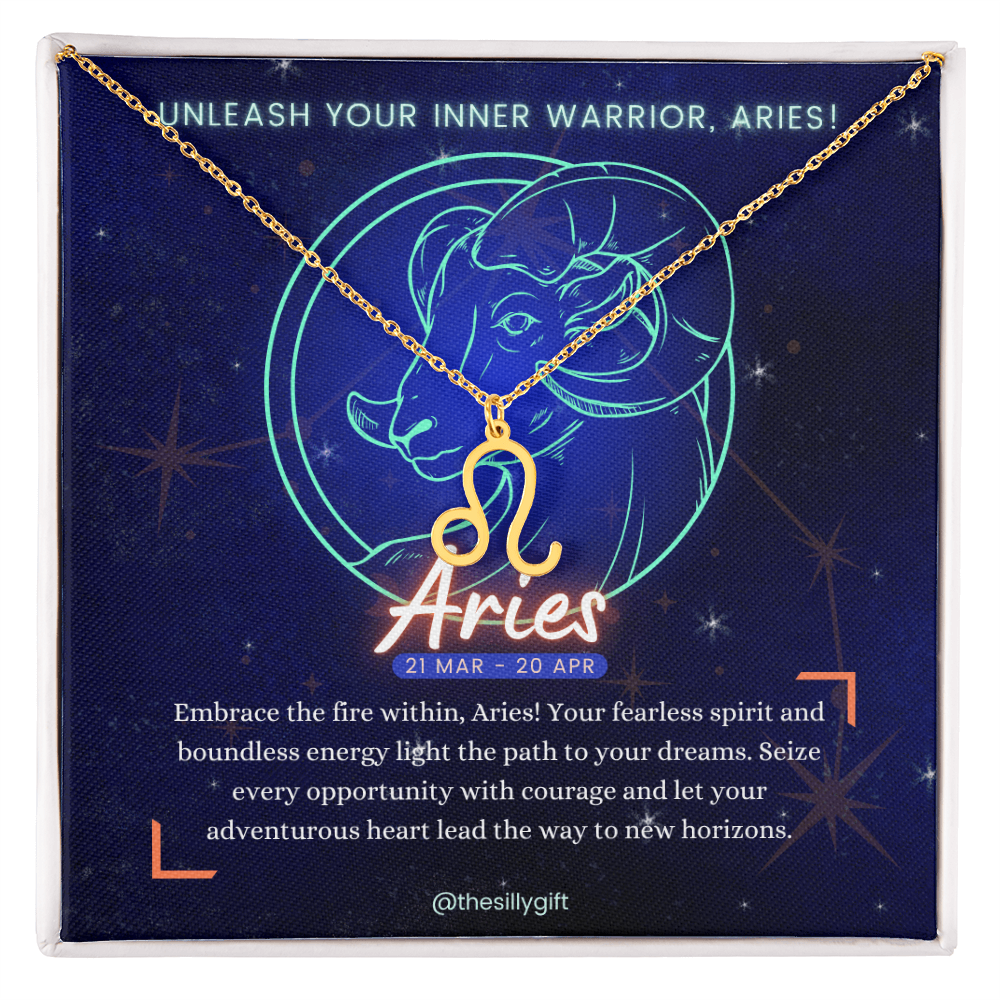 Aries Power Necklace: Ignite Your Spirit!
