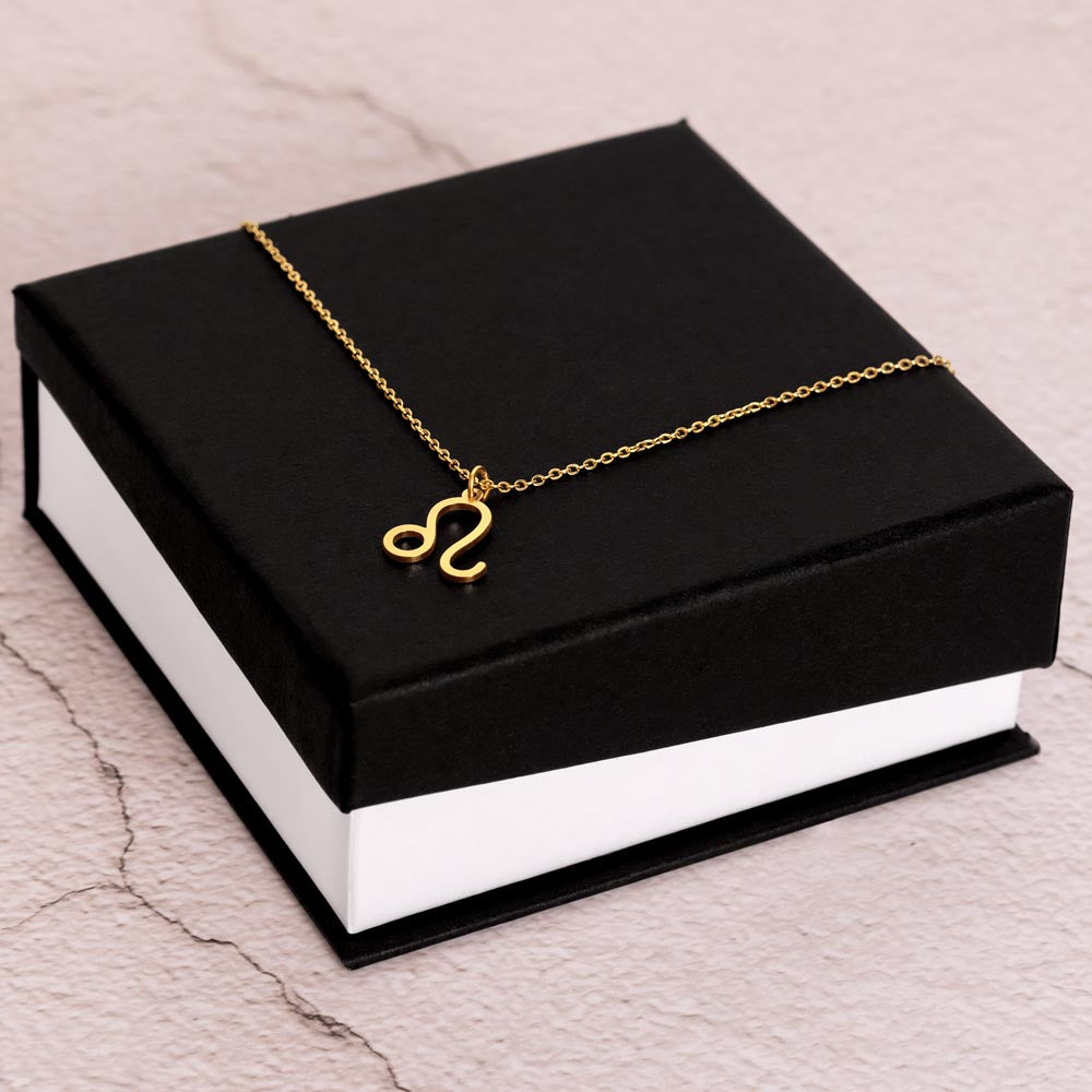 Leo Power Necklace: Reign with Radiance!