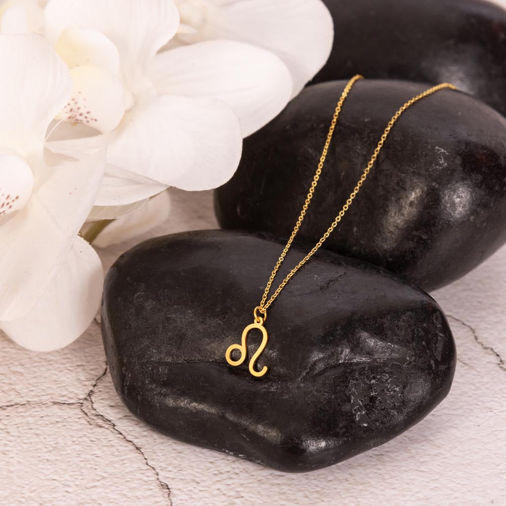 Leo Power Necklace: Reign with Radiance!