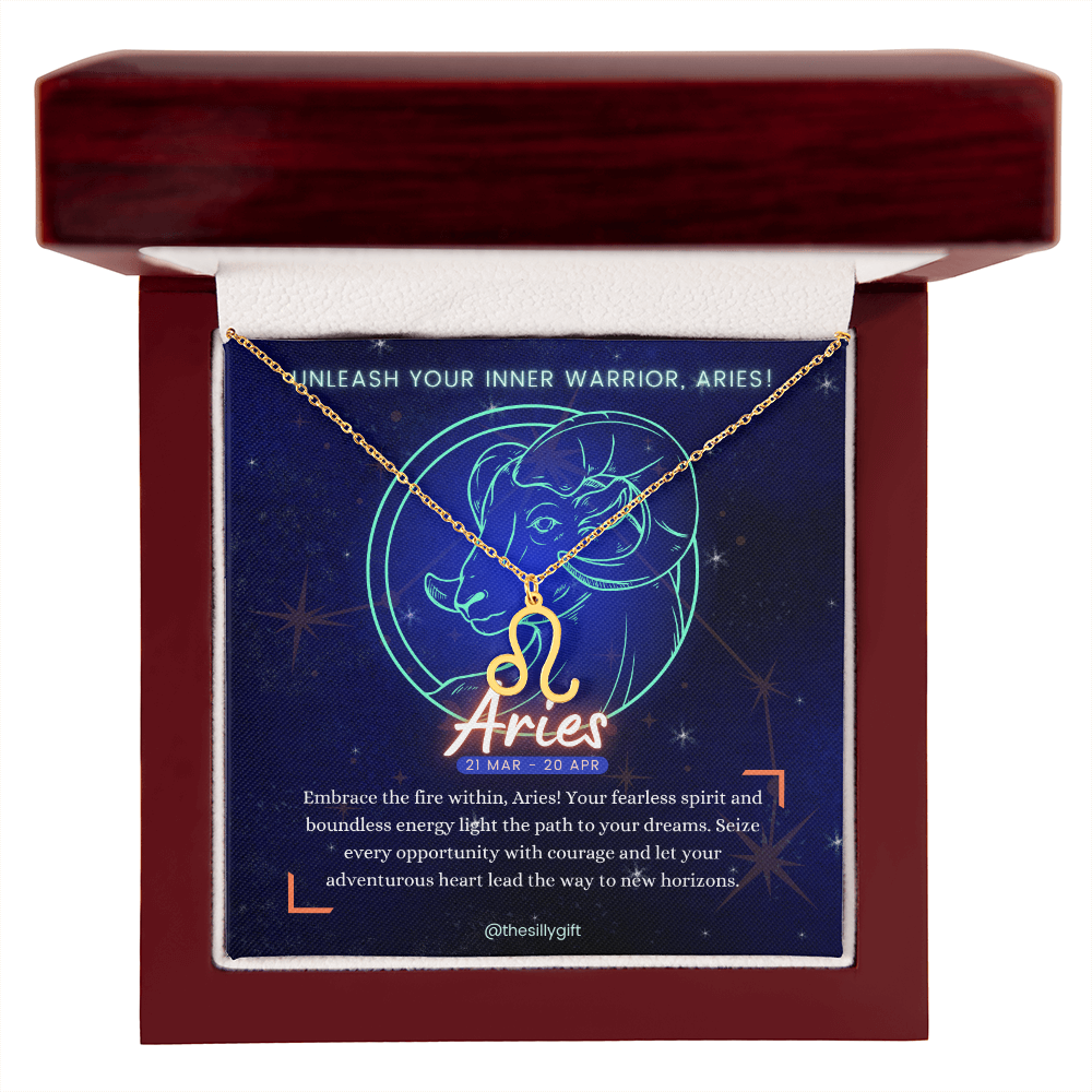 Aries Power Necklace: Ignite Your Spirit!