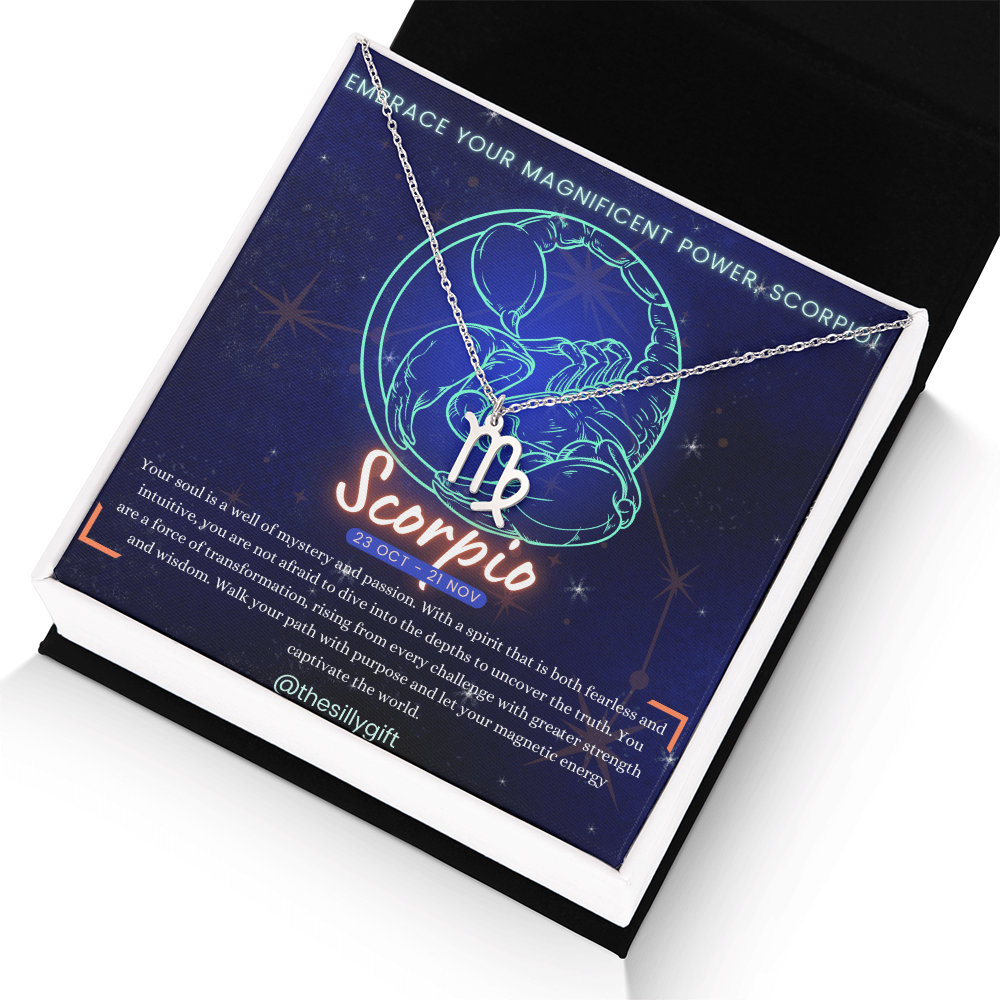 Scorpio Power Necklace: Unleash Your Intensity!