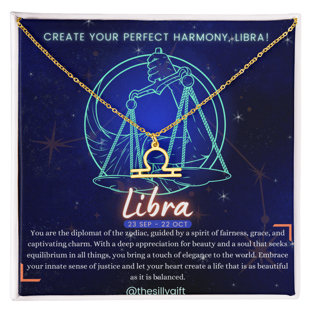Libra Power Necklace: Seek Harmony!