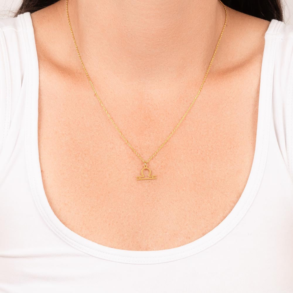Libra Power Necklace: Seek Harmony!