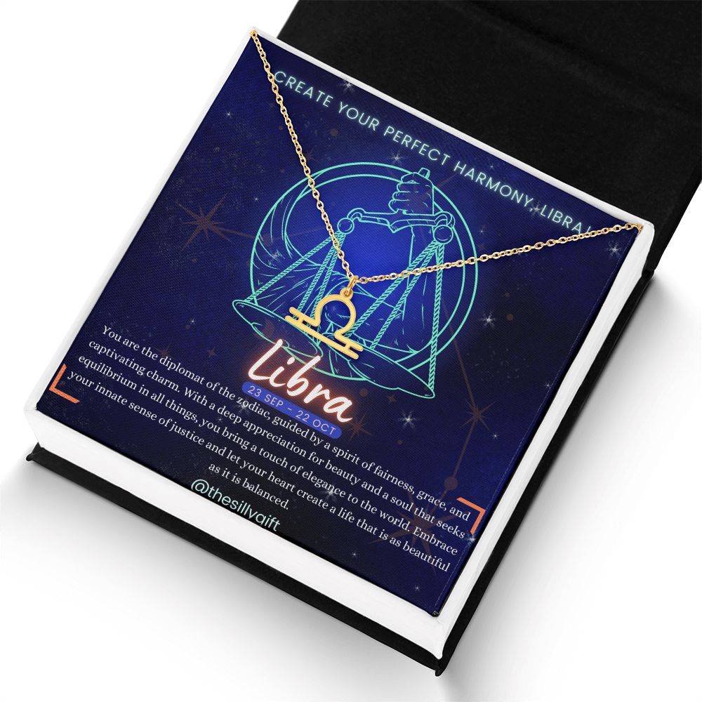 Libra Power Necklace: Seek Harmony!