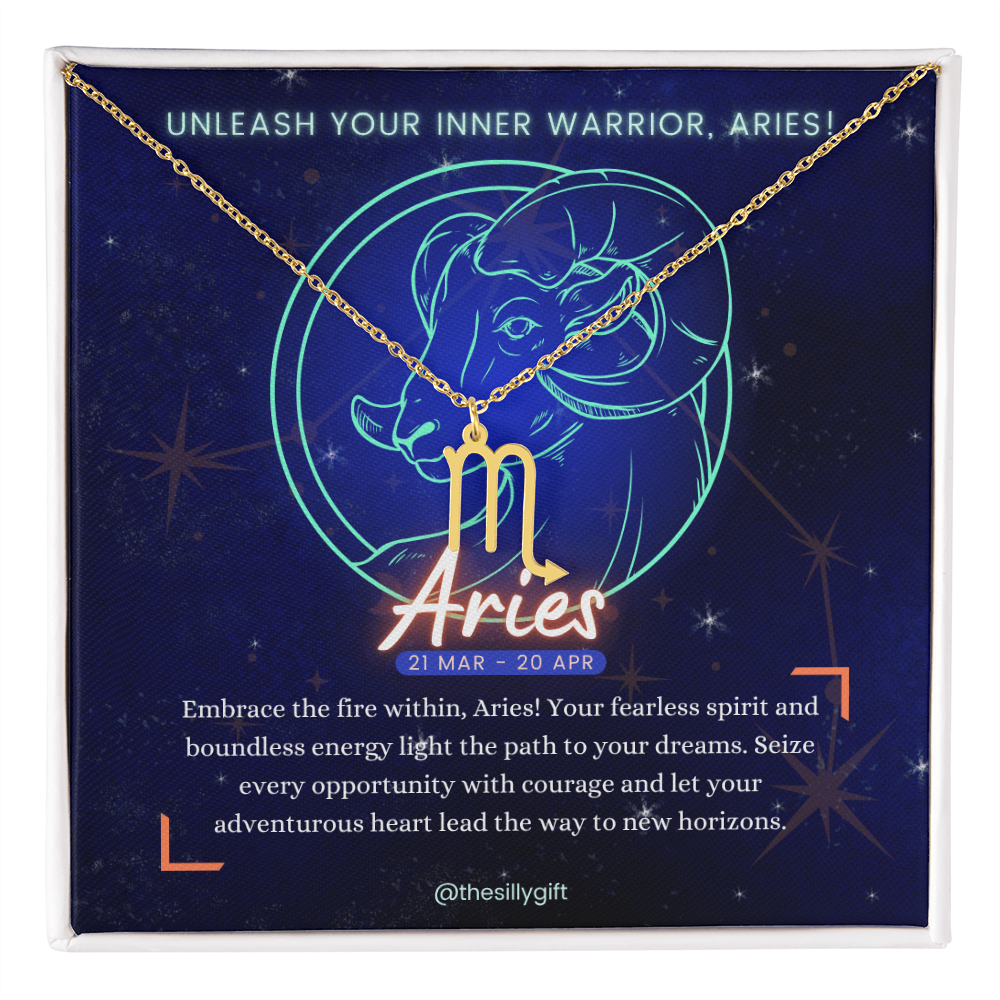 Aries Power Necklace: Ignite Your Spirit!