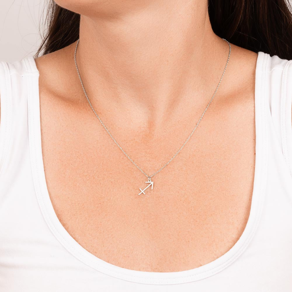 Sagittarius Power Necklace: Aim High, Explore Freely!
