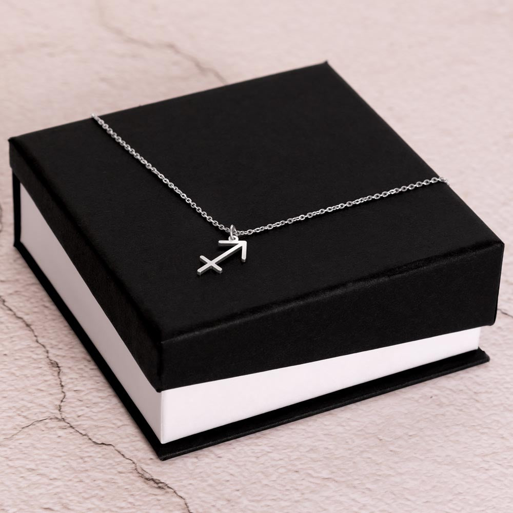 Sagittarius Power Necklace: Aim High, Explore Freely!