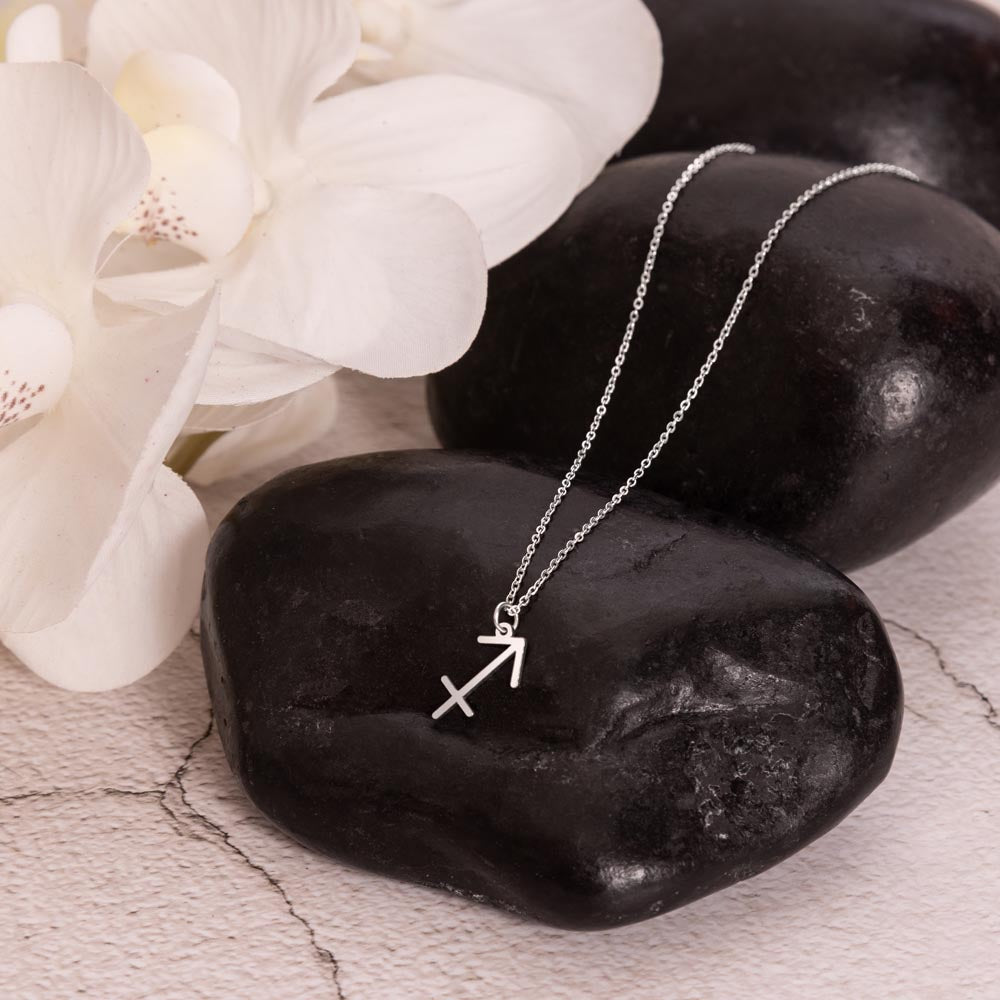 Sagittarius Power Necklace: Aim High, Explore Freely!