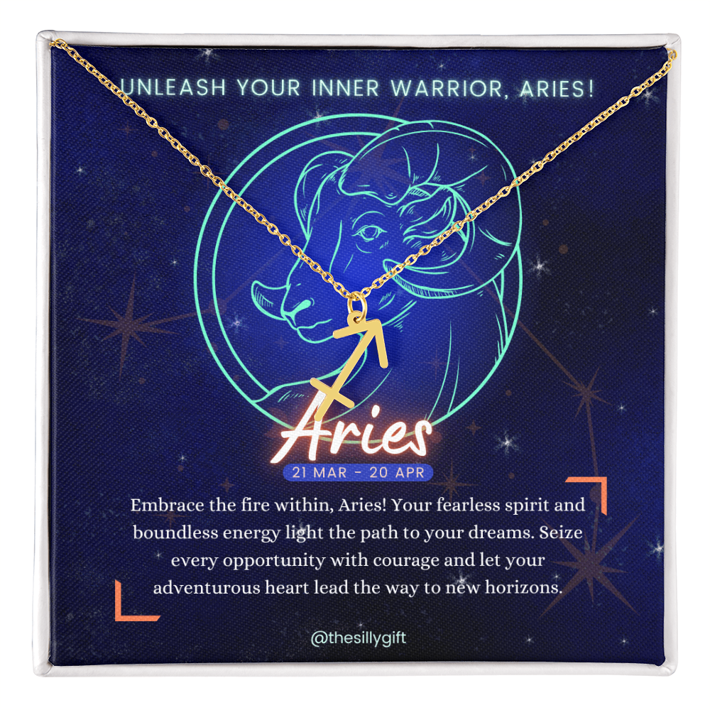 Aries Power Necklace: Ignite Your Spirit!