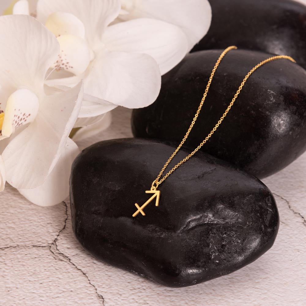 Sagittarius Power Necklace: Aim High, Explore Freely!