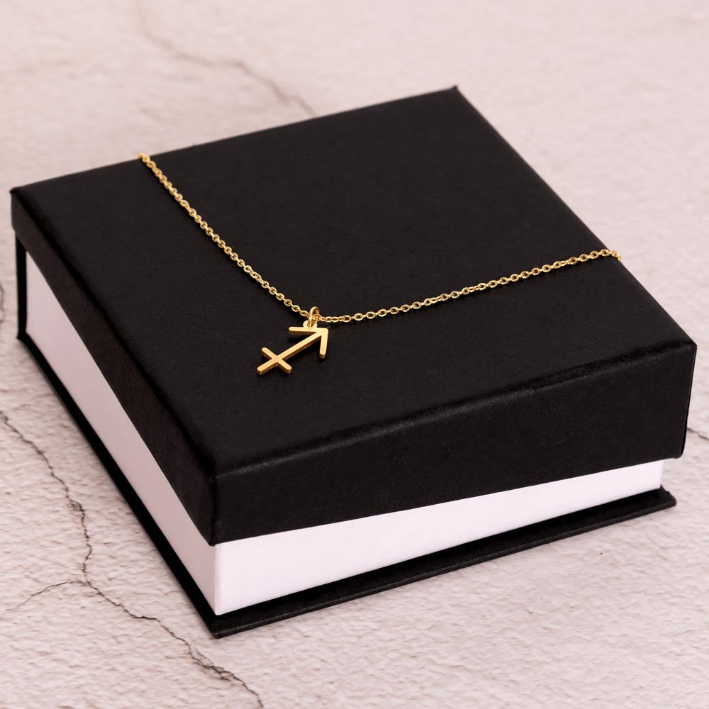 Sagittarius Power Necklace: Aim High, Explore Freely!