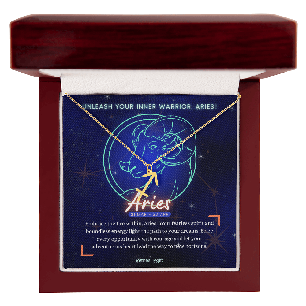 Aries Power Necklace: Ignite Your Spirit!