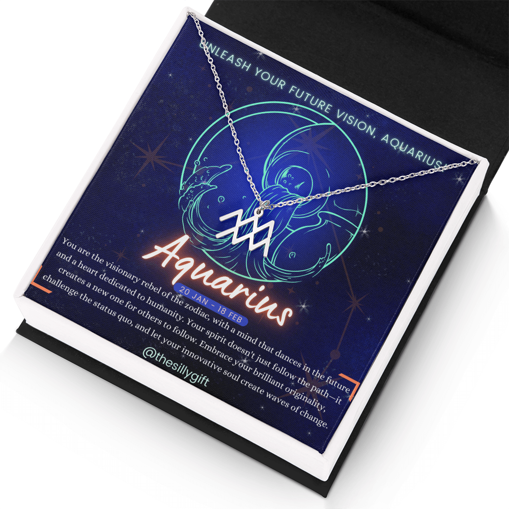 Aquarius Power Necklace: Innovate and Inspire!