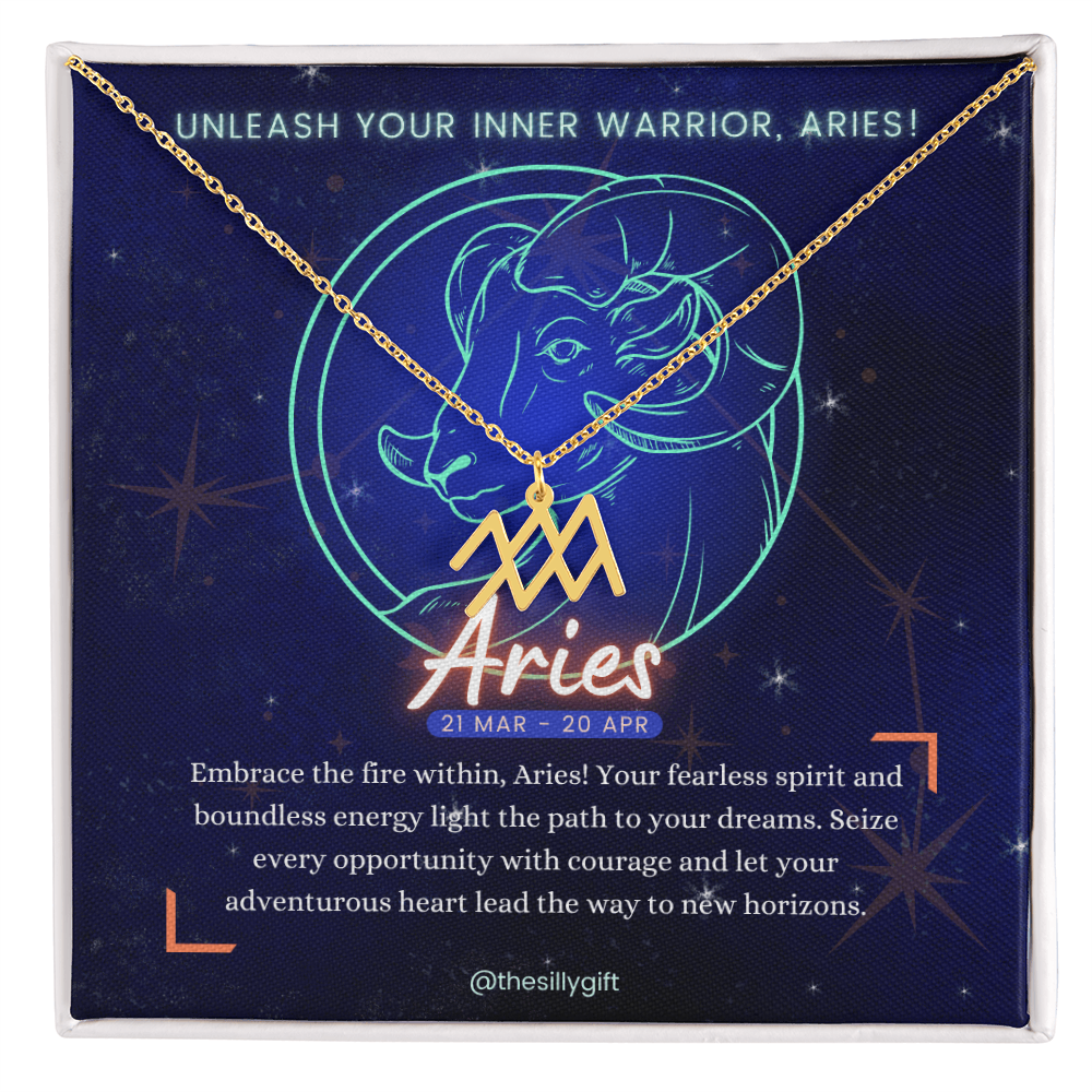 Aries Power Necklace: Ignite Your Spirit!