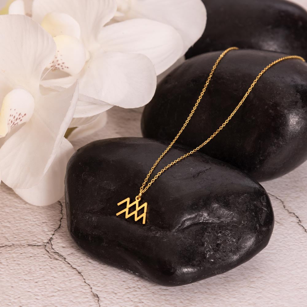 Aquarius Power Necklace: Innovate and Inspire!