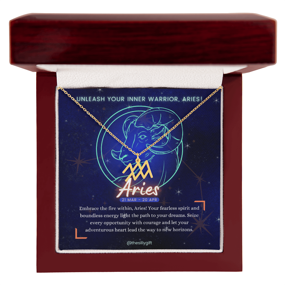 Aries Power Necklace: Ignite Your Spirit!