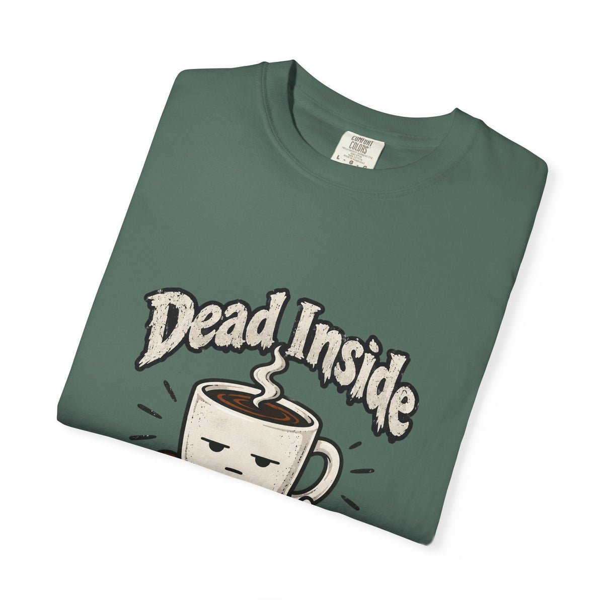 Dead Inside But Caffeinated Shirt Funny Halloween Coffee Tee, Cute Skeleton Coffee Shirt, Gift for Coffee Lovers