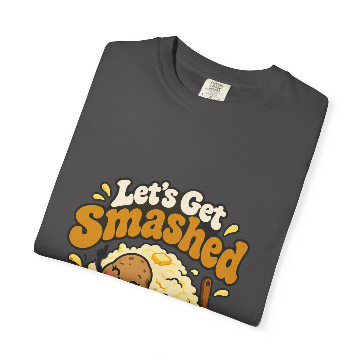 Let's Get Smashed Shirt Funny Thanksgiving Mashed Potato Tee, Cute Turkey Dinner Shirt, Thanksgiving Gift