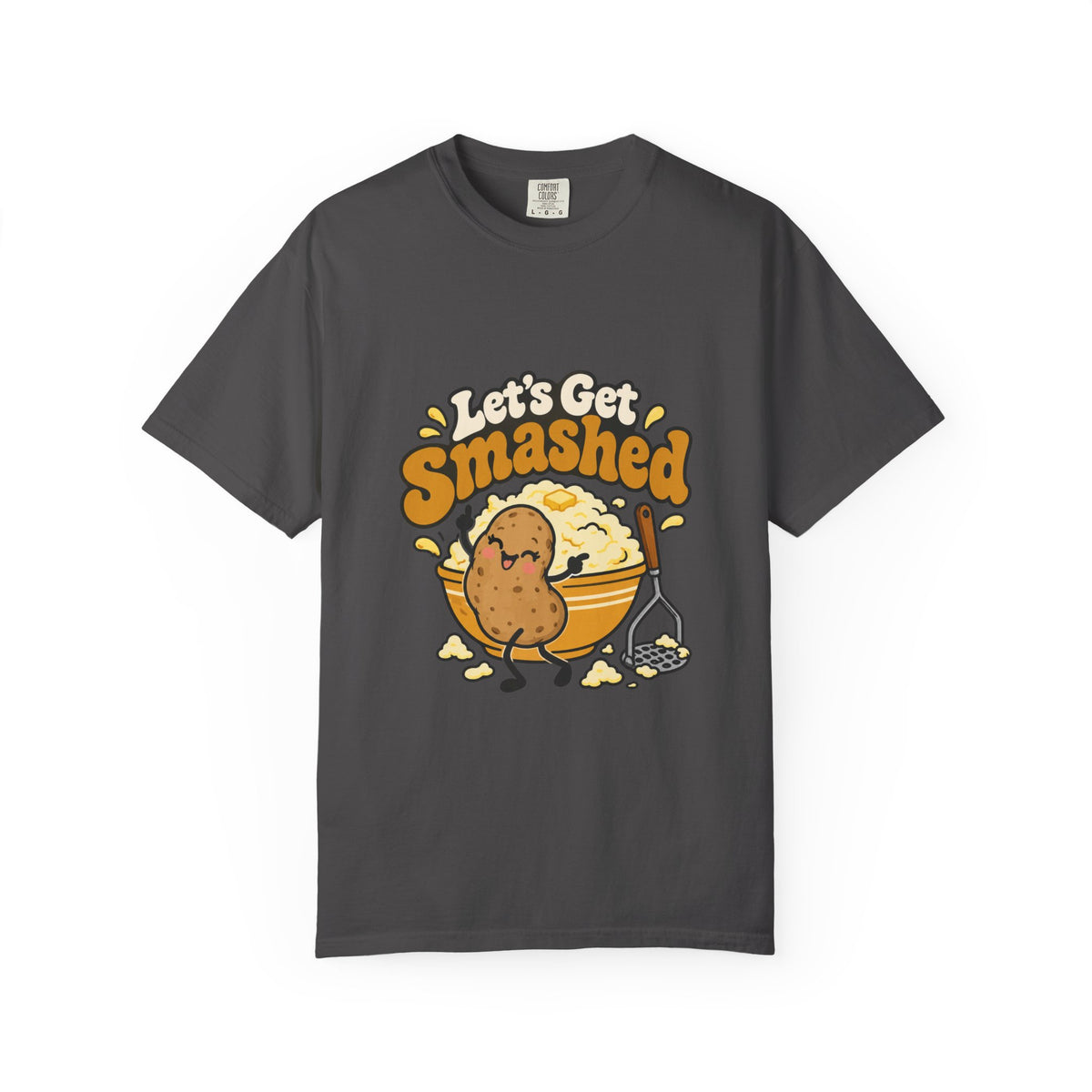 Let's Get Smashed Shirt Funny Thanksgiving Mashed Potato Tee, Cute Turkey Dinner Shirt, Thanksgiving Gift