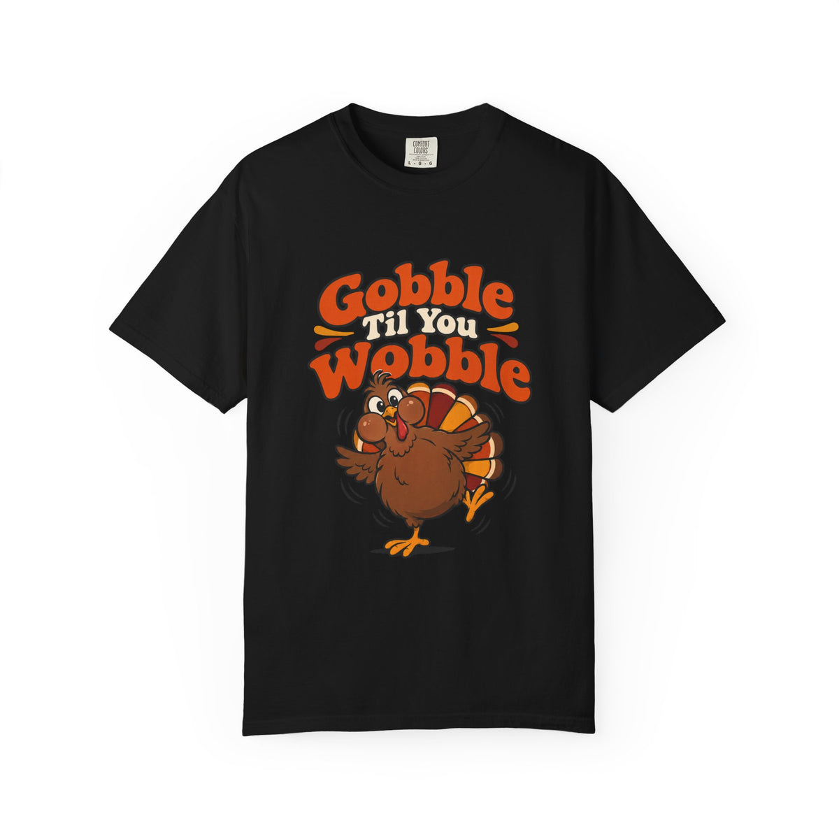 Gobble Til You Wobble Shirt Funny Thanksgiving Turkey Tee, Cute Family Dinner Shirt, Thanksgiving Gift