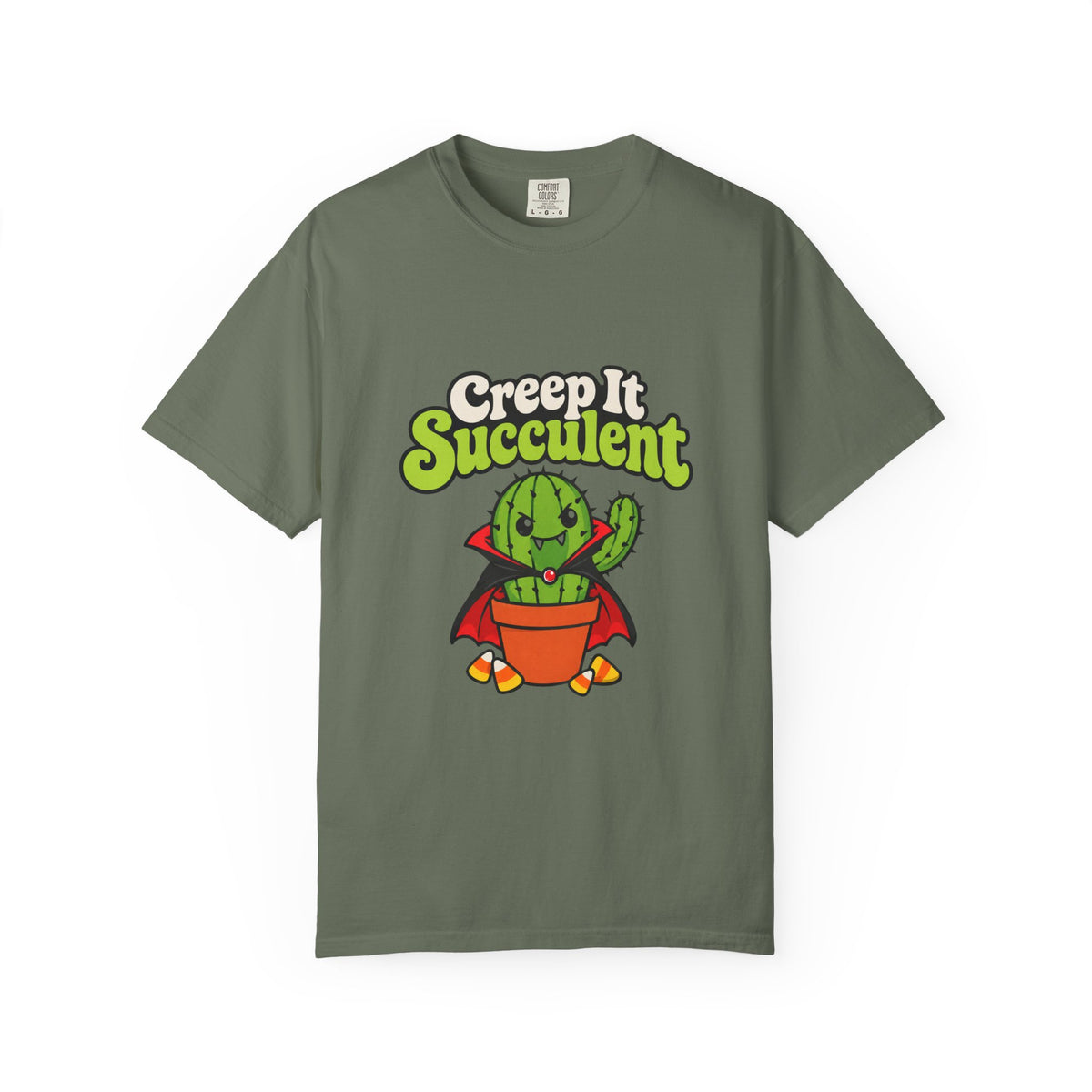 Creep It Succulent Shirt Funny Halloween Plant Lover Tee, Cute Spooky Season Succulent Shirt, Gift for Plant Moms and Plant Dads