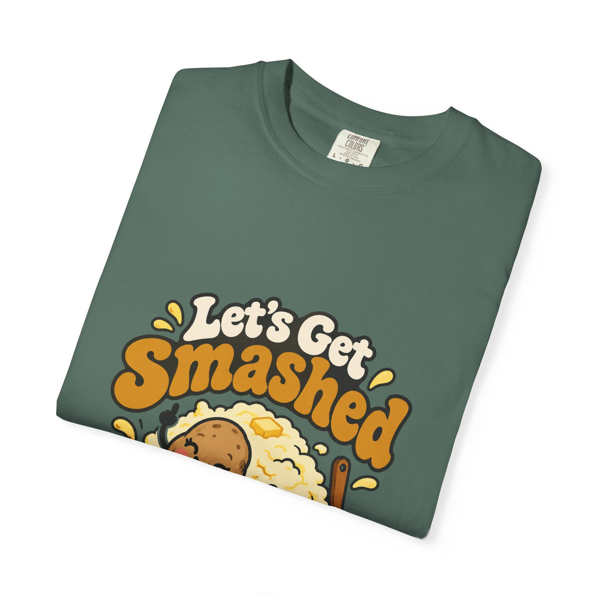 Let's Get Smashed Shirt Funny Thanksgiving Mashed Potato Tee, Cute Turkey Dinner Shirt, Thanksgiving Gift