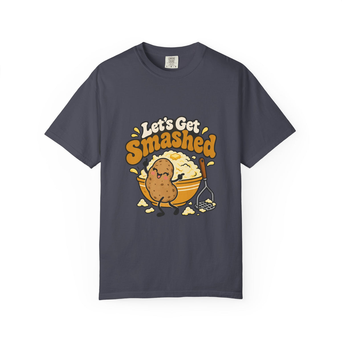 Let's Get Smashed Shirt Funny Thanksgiving Mashed Potato Tee, Cute Turkey Dinner Shirt, Thanksgiving Gift