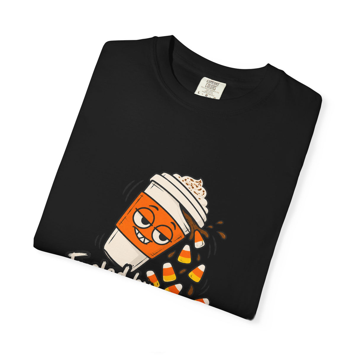Fueled by Candy Corn and Bad Decisions Shirt Funny Halloween Tee, Cute Trick or Treat Shirt, Gift for Candy Lovers and Party People