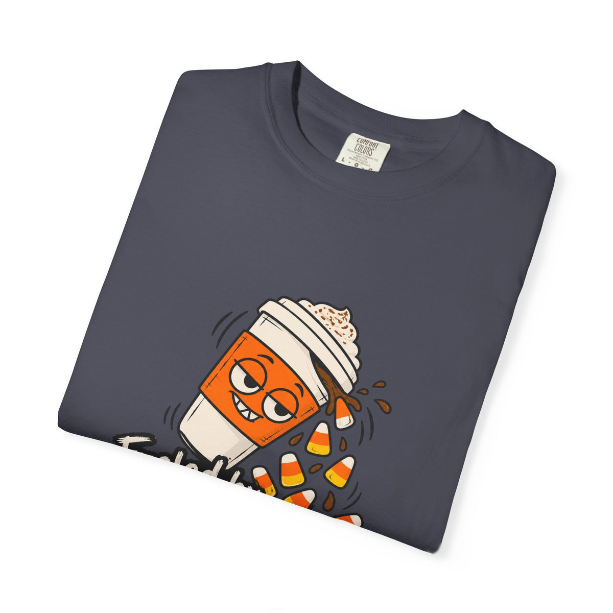 Fueled by Candy Corn and Bad Decisions Shirt Funny Halloween Tee, Cute Trick or Treat Shirt, Gift for Candy Lovers and Party People