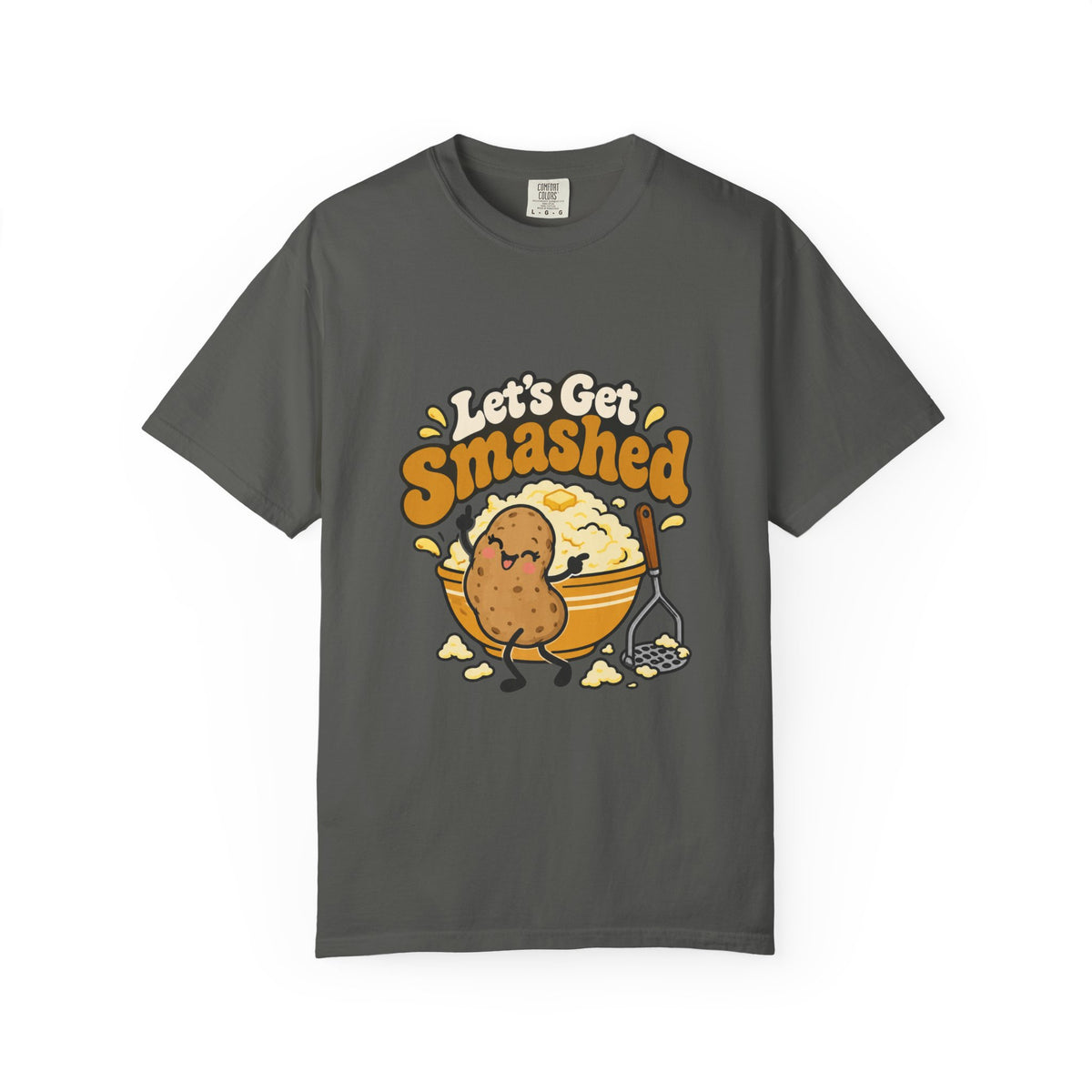 Let's Get Smashed Shirt Funny Thanksgiving Mashed Potato Tee, Cute Turkey Dinner Shirt, Thanksgiving Gift