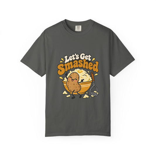 Let's Get Smashed Shirt Funny Thanksgiving Mashed Potato Tee, Cute Turkey Dinner Shirt, Thanksgiving Gift