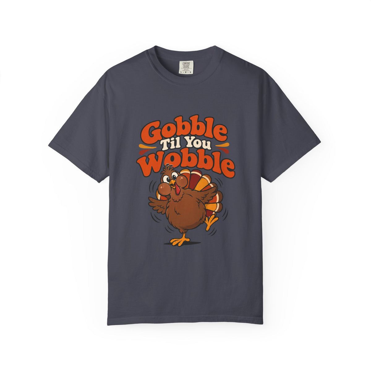 Gobble Til You Wobble Shirt Funny Thanksgiving Turkey Tee, Cute Family Dinner Shirt, Thanksgiving Gift