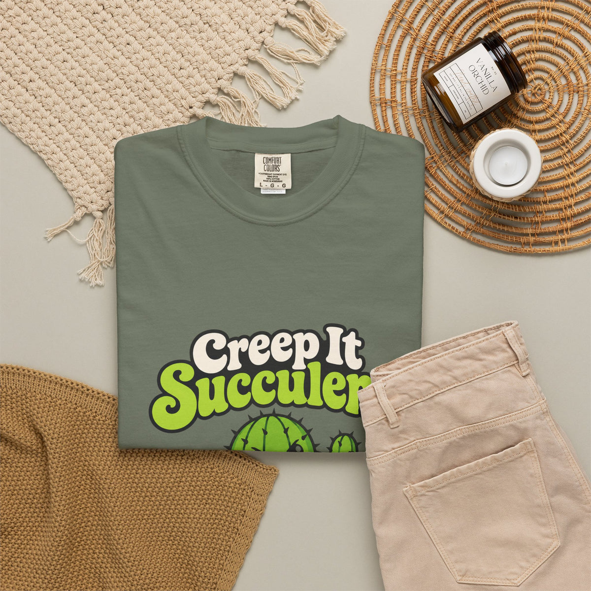 Creep It Succulent Shirt Funny Halloween Plant Lover Tee, Cute Spooky Season Succulent Shirt, Gift for Plant Moms and Plant Dads