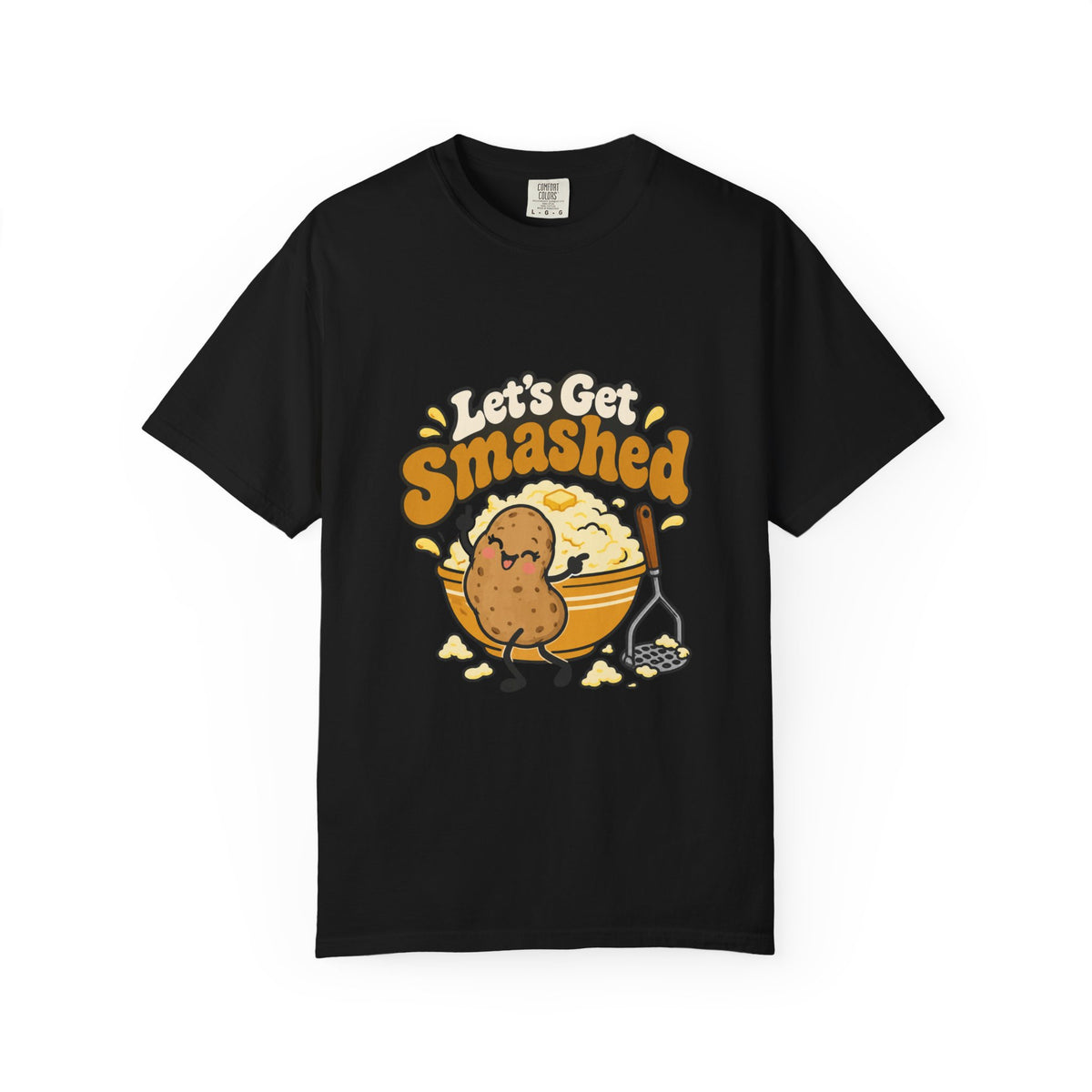 Let's Get Smashed Shirt Funny Thanksgiving Mashed Potato Tee, Cute Turkey Dinner Shirt, Thanksgiving Gift