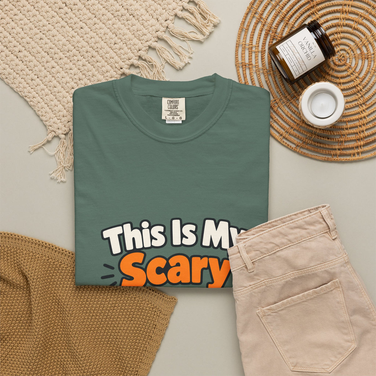 This Is My Scary Mom Costume Shirt Funny Halloween Mom Tee, Cute Mom Life Halloween Shirt, Gift for Halloween Moms