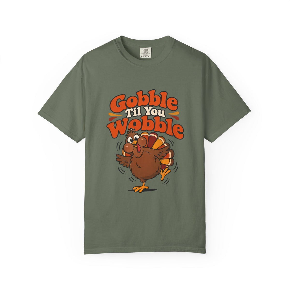 Gobble Til You Wobble Shirt Funny Thanksgiving Turkey Tee, Cute Family Dinner Shirt, Thanksgiving Gift