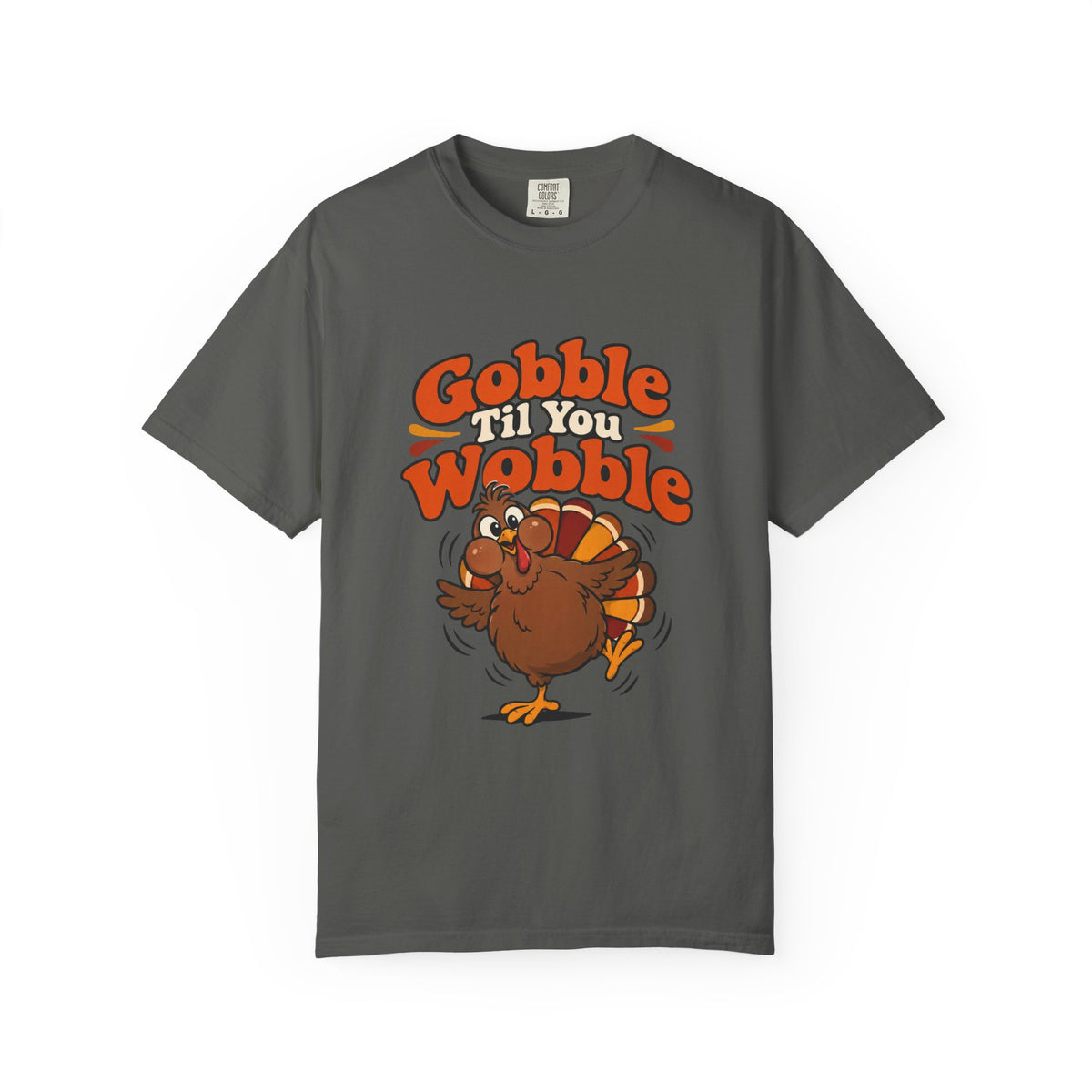 Gobble Til You Wobble Shirt Funny Thanksgiving Turkey Tee, Cute Family Dinner Shirt, Thanksgiving Gift