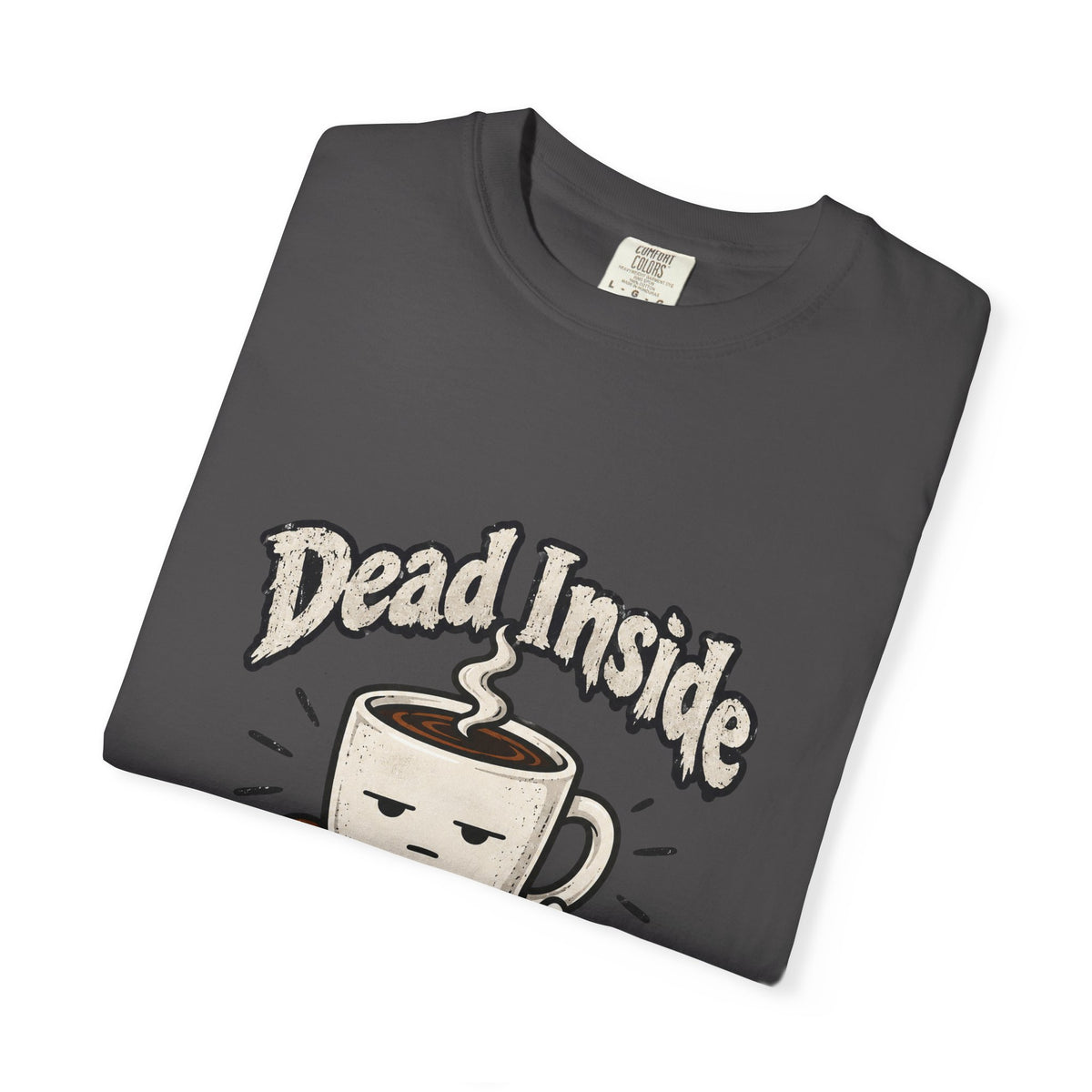 Dead Inside But Caffeinated Shirt Funny Halloween Coffee Tee, Cute Skeleton Coffee Shirt, Gift for Coffee Lovers