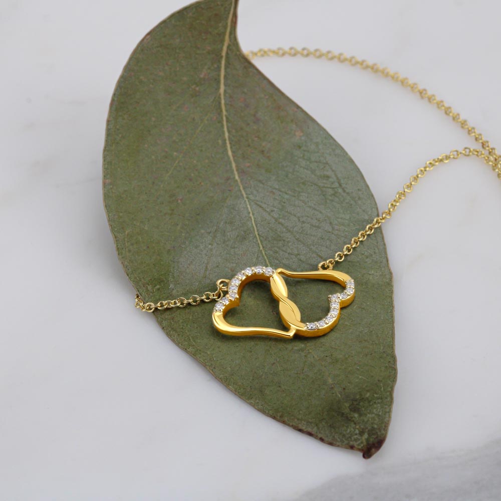 10k Gold  Necklace Hearts That Captures the Essence of Love